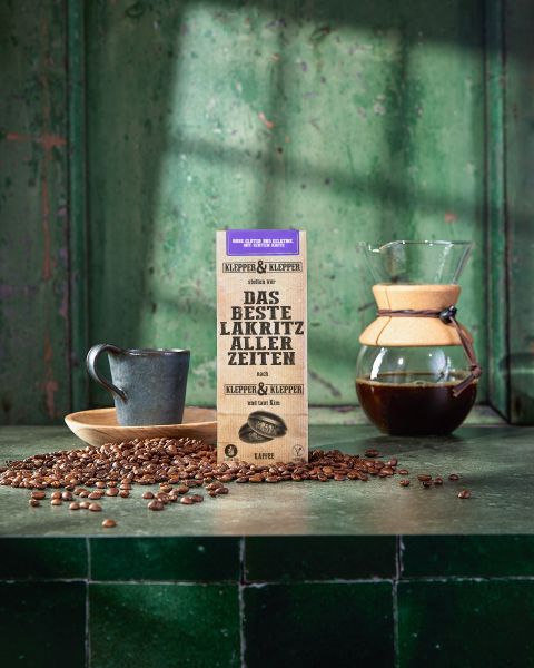 Klepper & Klepper Das beste Lakritz allerzeiten, Lakritz mit echtem Kaffee, 200g
